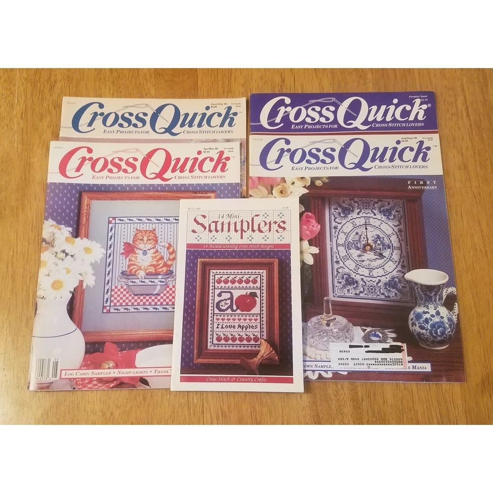 Cross Quick Magazines (set of 4) plus Mini Sampler Magazine